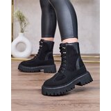 Resti Black women's Macnev lace-up boots | Shoptok.si