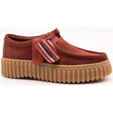 Clarks Čevlji Derby - Rdeča | Shoptok.si