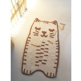 Nattiot Kremno bela pralna ročno tkana bombažna otroška preproga 65x120 cm Little Charlie – | Shoptok.si