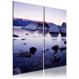  Slika - Rocky shore of alpine lake 40x40 Cijene