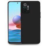 Nillkin silikonski ovitek za xiaomi redmi 10 - mat črn | Shoptok.si