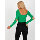 RUE PARIS Blouse-RV-BZ-8021.23-green | Shoptok.si