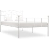  Okvir Za krevet bijeli metalni 100 x 200 cm | shoptok.hr