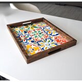 Aberto Design Poslužavnik REF032 48 x 38 x 4 cm, Šareni | ePonuda.com