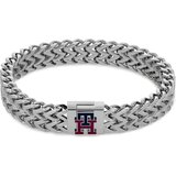 Tommy Hilfiger Zapestnica srebrna | Shoptok.si