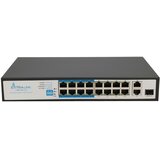 Extralink PoE Switch VIRTUS V3 16x 100Mb /s PoE /PoE+, 2x Gigabit RJ45 + 1x SFP, 150W Cijene