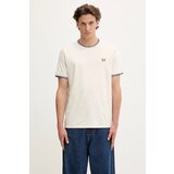 Fred Perry Majica Twin Tipped T-Shirt Ecr/ Crtblu/ Oxblo S Cene
