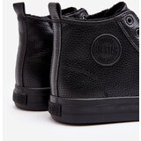 Big Star Men's Lined Zip-up Sneakers Black | ePonuda.com