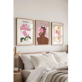 WALLXPERT Ç-300613 - 5070 Višenamenski set dekorativnih slika (3 komada) | Eponuda.com