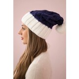 Kesi Cap with fleece Milano K203 tmavo fialová+ecru | shoptok.hr
