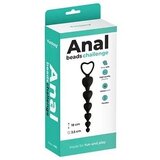  Analne kuglice od silikona u obliku Srca | Anal Beads Black | ePonuda.com