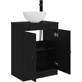  Kupaonski umivaonik s sudoperom Crna 54 x 35 x 83 cm | shoptok.hr