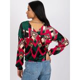 Italy Moda Blouse-DHJ-BZ-6550-4.40-dark green | Shoptok.si