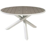Venture Home Parma okrugli vrtni blagovaonski stol ⌀140 cm, bijeli Slike