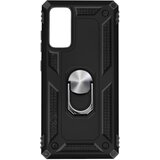 AVIZAR Ovitek za Samsung Galaxy S20 FE, odporen na udarce, s kovinskim nosilnim obrocem - crn, (20626045) | Shoptok.si