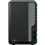 DS225+ 2 Bay NAS Desktop Intel® Celeron® J4125 2 GB DDR4 DSM Black