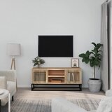 vidaXL TV ormarić 105x30x45 cm od konstruiranog drva i željeza Cijene