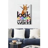 WALLXPERT kanvas tablo (50 x 70) - 252 multicolor decorative canvas painting | ePonuda.com