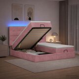  od pjene s madracem i LED-om Ružičasta 200 x 200 cm | shoptok.hr