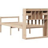  s regalom za knjige bez madraca 75x190 cm borovina | shoptok.hr