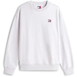 Tommy Jeans Majica mornarska / pegasto siva / rdeča / bela | Shoptok.si