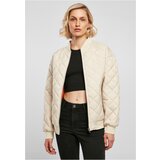 UC Ladies Women's Oversized Diamond Quilted Bomber Jacket Softseagrass | shoptok.hr