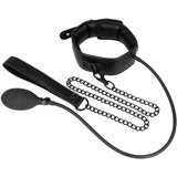 Fetish Fetiš - napuhujuća ogrlica s povodcem (crna) | shoptok.hr