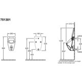 Villeroy & Boch pokrov za pisoar Subway - počasno zapiranje (9956S101) | Shoptok.si