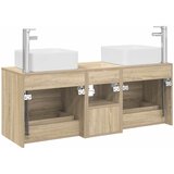  Set ormarića za kupaonicu 3 kom. Hrast sonoma 49,5 x 41 x 63 cm | shoptok.hr