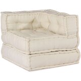  Modularna sofa 3 pcs Krem Tkanina | shoptok.hr