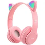 Slušalice za djecu bluetooth cat P47M pink