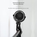 Venisymlis Ročni Prenosni Ventilator S Prilagodljivim Stojalom (Črn), Primeren Za Notranjo In Zunanjo Uporabo, (22070400) | Shoptok.si
