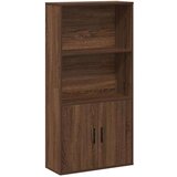vidaXL Knjižna omara rjavi hrast 60x24x120 cm inženirski les | Shoptok.si
