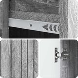 Kreveta Siva sonoma 66 x 34,5 x 91,5 cm Konstruirano drvo | shoptok.hr