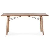 MOME Jedilna miza z mizno ploščo v hrastovem dekorju 90x180 cm Lujan – | Shoptok.si