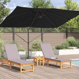  Suncobran Crna 351 x 250 x 260 cm Poliester i aluminij | shoptok.hr