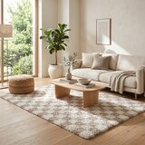 ESTE Bež/kremno bela preproga 120x170 cm Grida – | Shoptok.si
