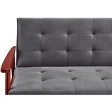 Livetastic ZOFA S POSTELJNO FUNKCIJO, barve češnje, temno siva les, tekstil | Shoptok.si
