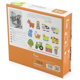 Viga drvene isprepletene poljoprivredne kocke za Montessori konac | shoptok.hr