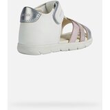 Geox White Girls Sandals Alul - Girls | Shoptok.si