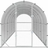  Kokošinjac Srebrna 800 x 200 x 200 cm Pocinčani čelik | shoptok.hr