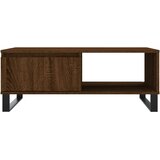  Stolić za kavu smeđa boja hrasta 90x60x35 cm konstruirano drvo | shoptok.hr