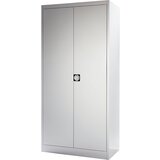 mauser omara za velike obremenitve, s krilnimi vrati, vxš 1950 x 950 mm, globina 420 mm, svetlo sive barve | Shoptok.si
