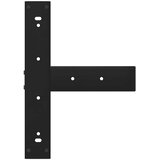  Noge za blagovaonski stol T-oblika 2 kom Crne 50x35x(72-73) cm Čelik | shoptok.hr