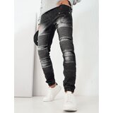 DStreet Spodnie męskie jeansowe joggery czarne | Shoptok.si