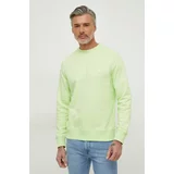 Calvin Klein Jeans Pulover moška, zelena barva