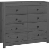  TV omarica siva 100x40x90 cm trdna borovina, (20654912) | Shoptok.si