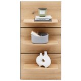 Mömax Stenska Polica Mateo, Barva Hrasta, Črna | Shoptok.si