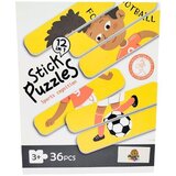 Milla Toys Puzzle Igra povezivanja sa magnetom Sport 12u1 - 36 delova