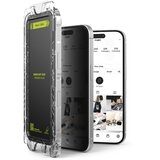  Kaljeno staklo Ringke Easy Slide (2 kom) za iPhone 16 Pro Max - Privacy | Eponuda.ba
